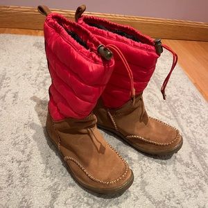 Columbia Omni heat Minx Moccasin waterproof boots size 5